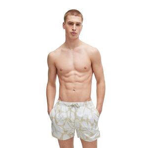 Boss Mens Bari Quick Dry Swim Shorts / White